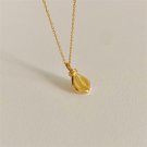 Minimalism Single Leaf 925 Sterling Silver Necklace
