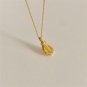 Minimalism Single Leaf 925 Sterling Silver Necklace