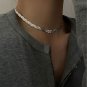 Multilayer Retro Creative Woven Snake Bone Chain 925 Sterling Silver Necklace