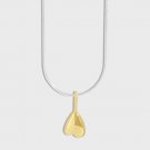 Honey Moon Irregular Heart 925 Sterling Silver Necklace