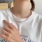 Colorful Beads Chain 925 Sterling Silver Necklace