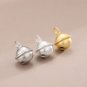 Cute Jingle Bells Jewelry Making DIY Pendants 925 Sterling Silver Charms