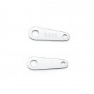 Simple Geometry 925 Sterling Silver DIY Charm