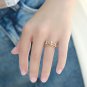 Elegant Natural Opal Crown Detachable 925 Sterling Silver Ring Set