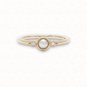 Natural White Pearl Distinguish Simple 925 Sterling Silver Ring