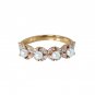 Beautiful Shell Pearl Flower 925 Sterling Silver Adjustable Ring