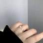 Classic Shell Pearl Triangle 925 Sterling Silver Adjustable Ring