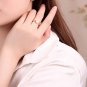 Classic Shell Pearl Triangle 925 Sterling Silver Adjustable Ring