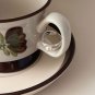 Round Shell Pearl 925 Sterling Silver Double Layer Corss Adjustable Ring