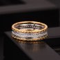 Office Cubic Zirconia Line 925 Sterling Silver Ring