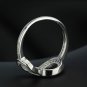 Infinity White Cubic Zirconia Micro Setting 925 Sterling Silver Ring