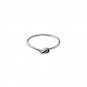 Simple Knot Minimalism 925 Sterling Silver Ring