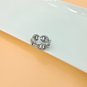 Men Vintage Pig Nose Chain 925 Sterling Silver Adjustable Ring