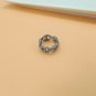 Men Vintage Pig Nose Chain 925 Sterling Silver Adjustable Ring