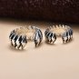 Men Lighting 925 Sterling Silver Adjustable Ring