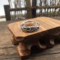 Vintage Tree Branch Men 925 Sterling Silver Adjustable Ring