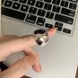 Fashion Classic Glossy Spherical Shape 925 Sterling Silver Adjustable Ring