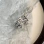 Vintage Hollow Tree Leaves Branch 925 Sterling Silver Adjustable Ring