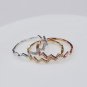 Wave Cubic Zirconia Solid 925 Sterling Silver Ring