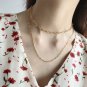 Choker Hollow Chain 925 Sterling Silver Necklace