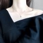 CZ Fish Animal 925 Sterling Silver Necklace