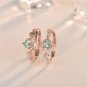 Sweet Waterdrop CZ Crown 925 Sterling Silver Necklace