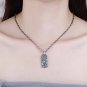 Vintage Lines 925 Sterling Silver Pendant