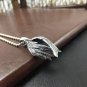 Vintage Men Devil Wings 925 Sterling Silver DIY Pendant