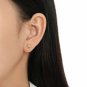 Green Red Yellow CZ Traffic Light  925 Sterling Silver Stud Earrings
