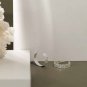 Circle 925 Sterling Silver Hoop Earrings