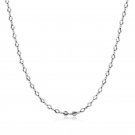 Retro Interlaced Ring 925 Solid Sterling Silver Necklace