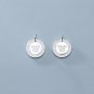 Fashion DREAMS COME TRUE Letters CZ Round 925 Sterling Silver DIY Charm