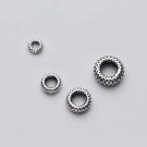 Vintage Wheel DIY 925 Sterling Silver Spacer
