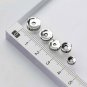 Vintage Pattern Round DIY 925 Sterling Silver Spacer