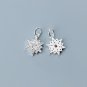Beautiful CZ Hexagonal Star 925 Sterling Silver DIY Charms