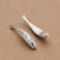 Lotus Fish Bend Solid 925 Sterling Silver DIY Tubes