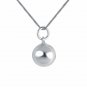 Trendy Round Ball Bell 925 Sterling Silver DIY Charm