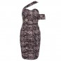 One Shoulder Short Sleeve Asymmetrical Mini Bodycon Dress