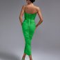 Strappy Ruched Midi Dress
