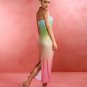Rainbow Gradient Sequin Long Dress