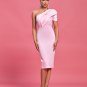 One Shoulder Midi Frill Suzie Dress