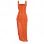 Strappy Sleeveless Mesh Dress