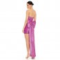 Strapless Sleeveless Sequins Mini Dress