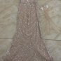Strapless Sleeveless Sequins Bodycon Dress