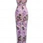 Dahlia Floral Sequins Maxi Dress
