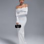 Off Shoulder Elegant Maxi Bodycon Dress