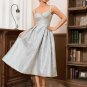 Strappy Sleeveless Elegant Midi Bodycon Dress