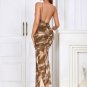 Strappy Sleeveless Backless Maxi Bodycon Dress