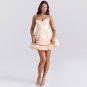 Strappy Sleeveless Tulle Mini Dress