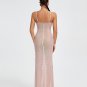 Crystal Embellished See-through Maxi Dress